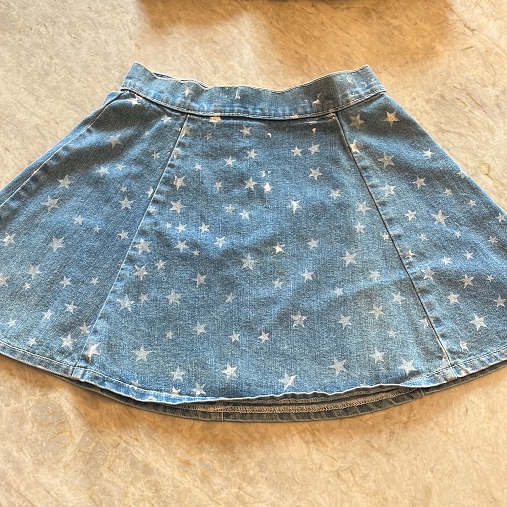 Carmar sz 26 high waisted skirt with star print mini skirt from LF